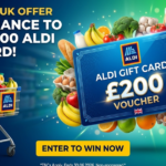 Aldi £200 gift card UK promotional offer by Rewards Giant on Offer Gain